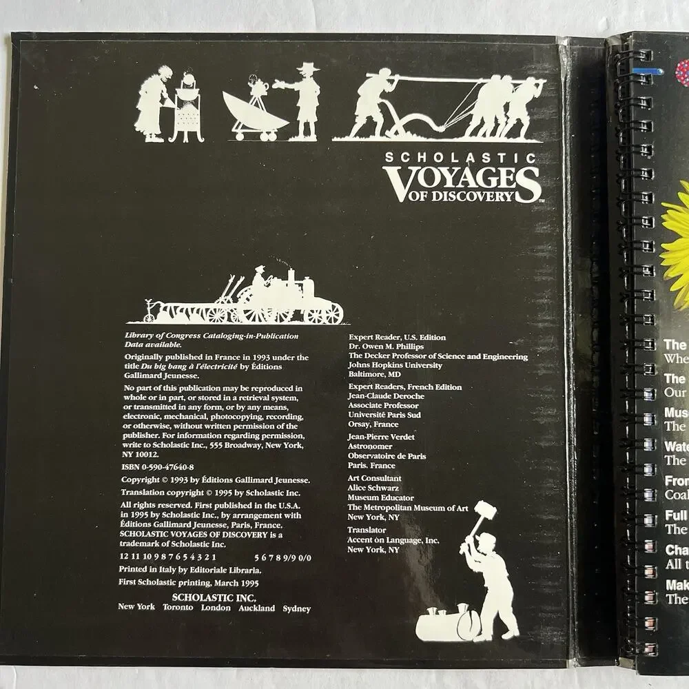 Exploring Energy Scholastic Voyages of Discovery Hardcover Spiral Bound